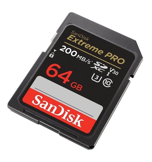 SanDisk 64GB Extreme PRO SDXC UHS-I Memory Card – 200MB/s Read Speed, 4K UHD Support - Rebuy-Box