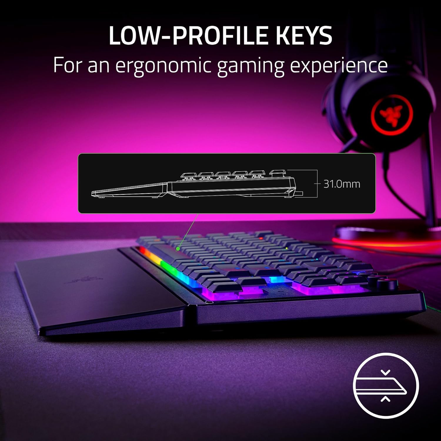 Razer Ornata V3 Tenkeyless Gaming Keyboard English only