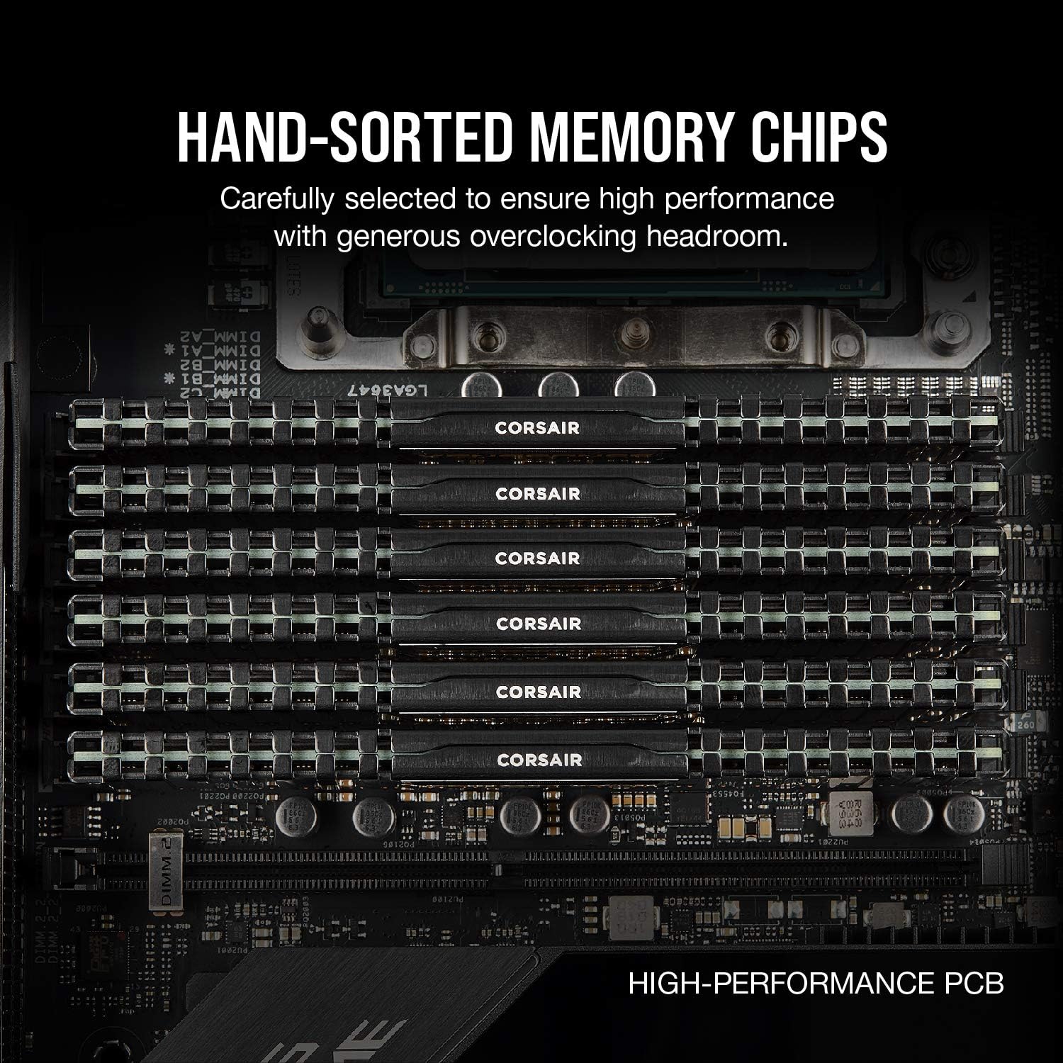 Corsair VENGEANCE  32GB (2 x 16GB) DDR4 DRAM 3200MHz C16 Memory Kit