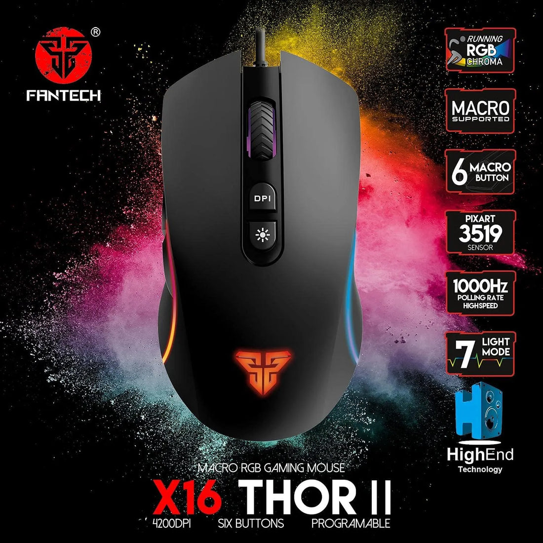 Fantech THOR II X16  Gaming Mouse