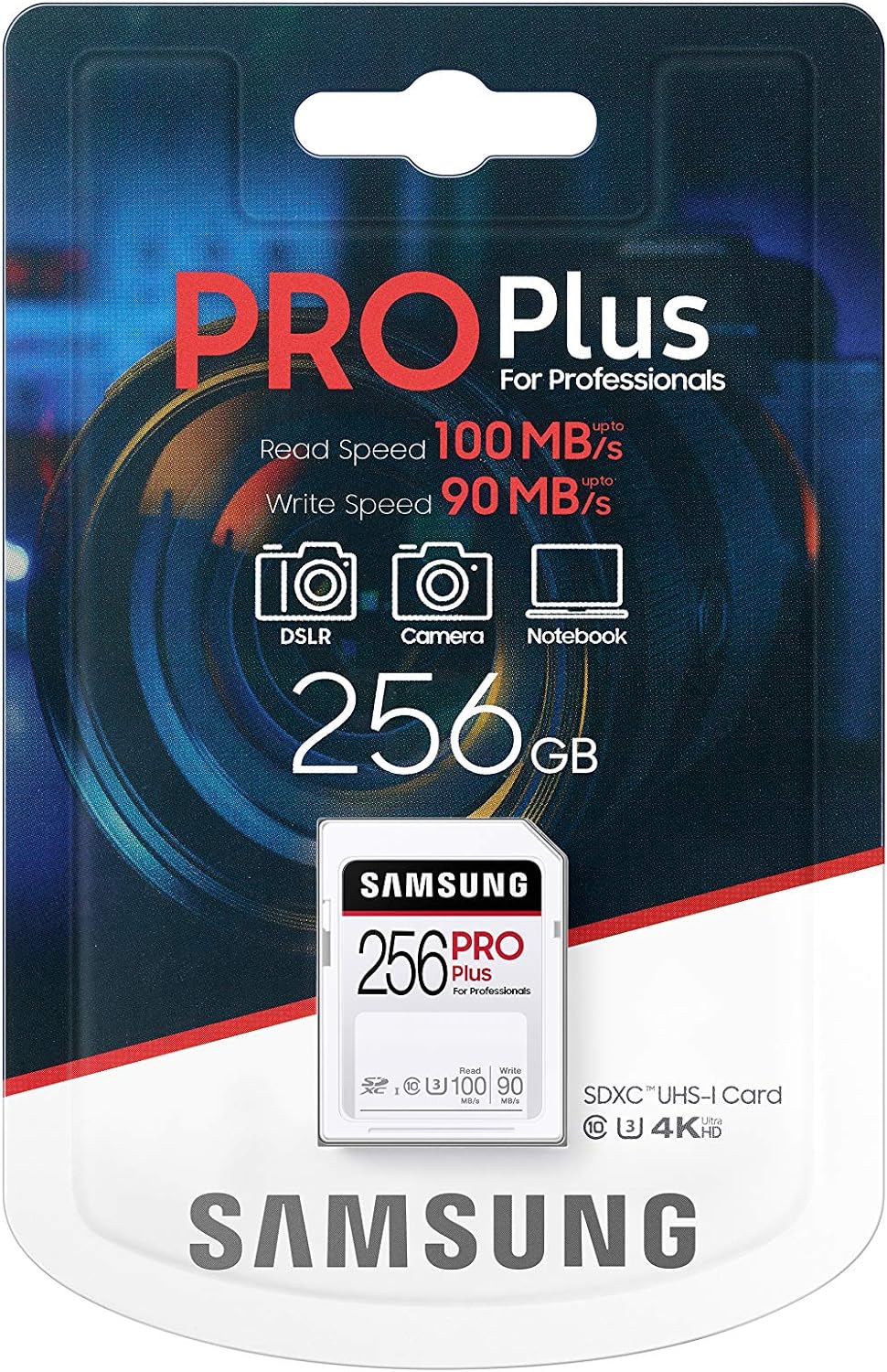 SAMSUNG PRO Plus 256GB SDXC Memory Card - High Speed Storage - Rebuy-Box