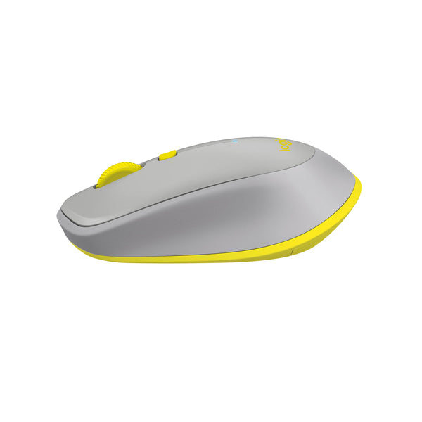 Logitech M535 Bluetooth Optical Mouse, 1000 DPI, Ambidextrous Design, Grey and Yellow - Rebuy-Box