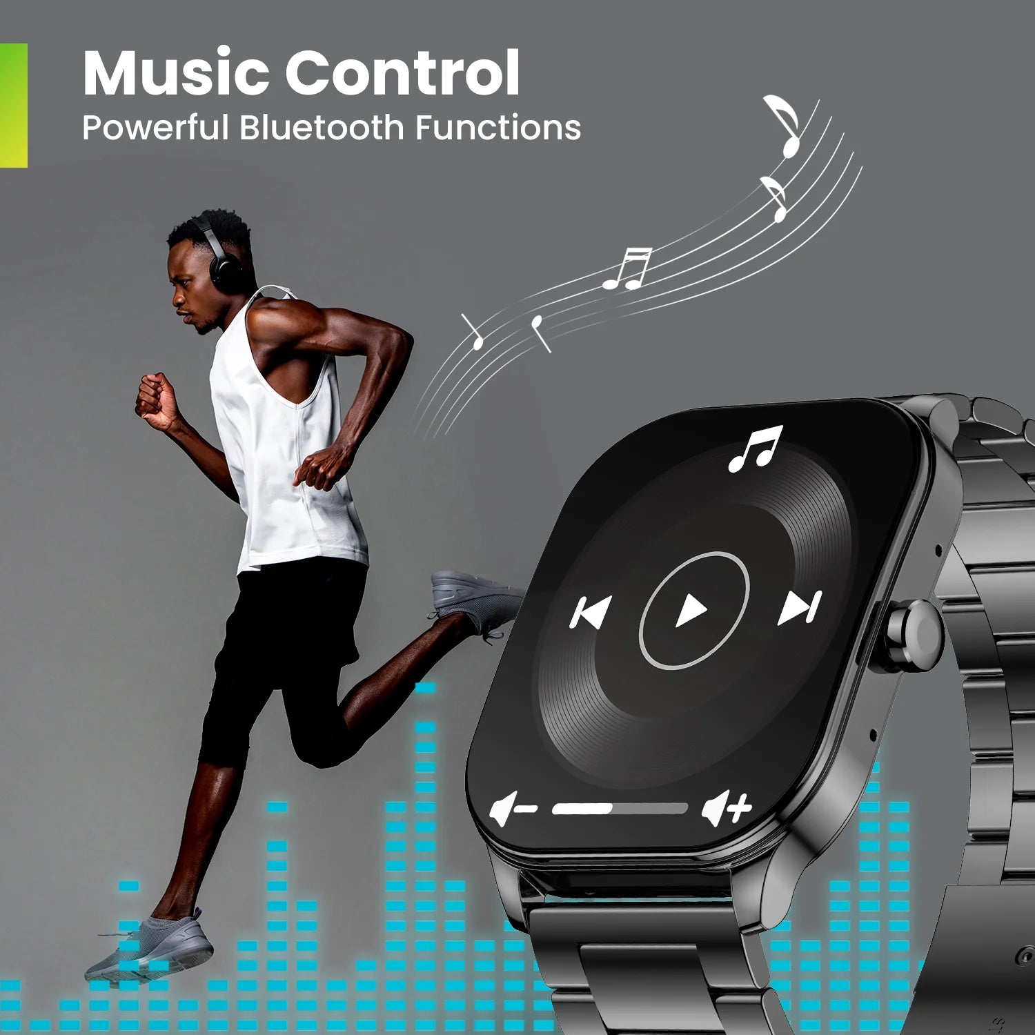 Amazfit POP 3S Limited Classic Edition -(Metallic Strap)