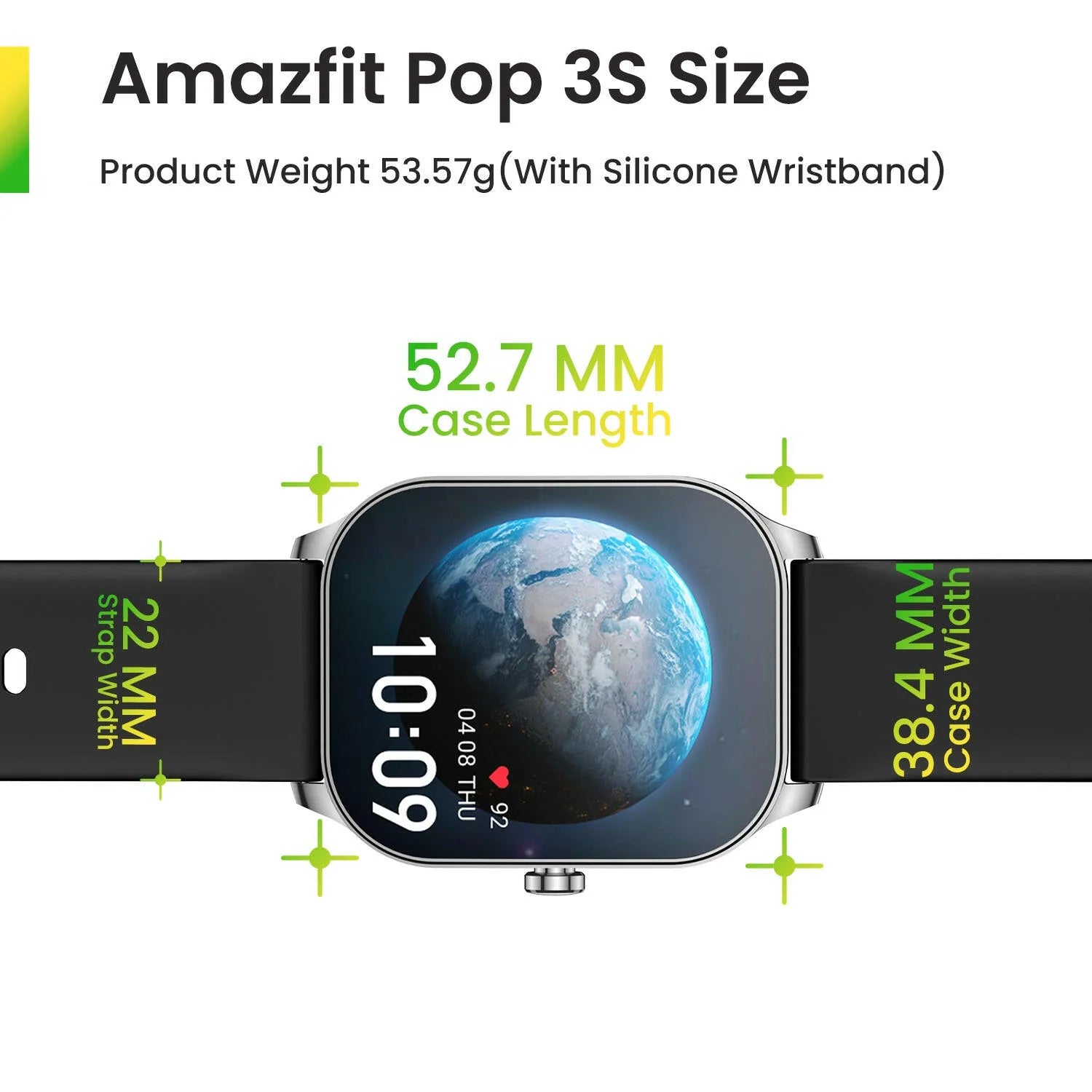 Amazfit POP 3S Limited Classic Edition -(Metallic Strap)
