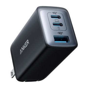 Anker 735 Nano II 65W GaN Charger Black – Front View - Rebuy-Box