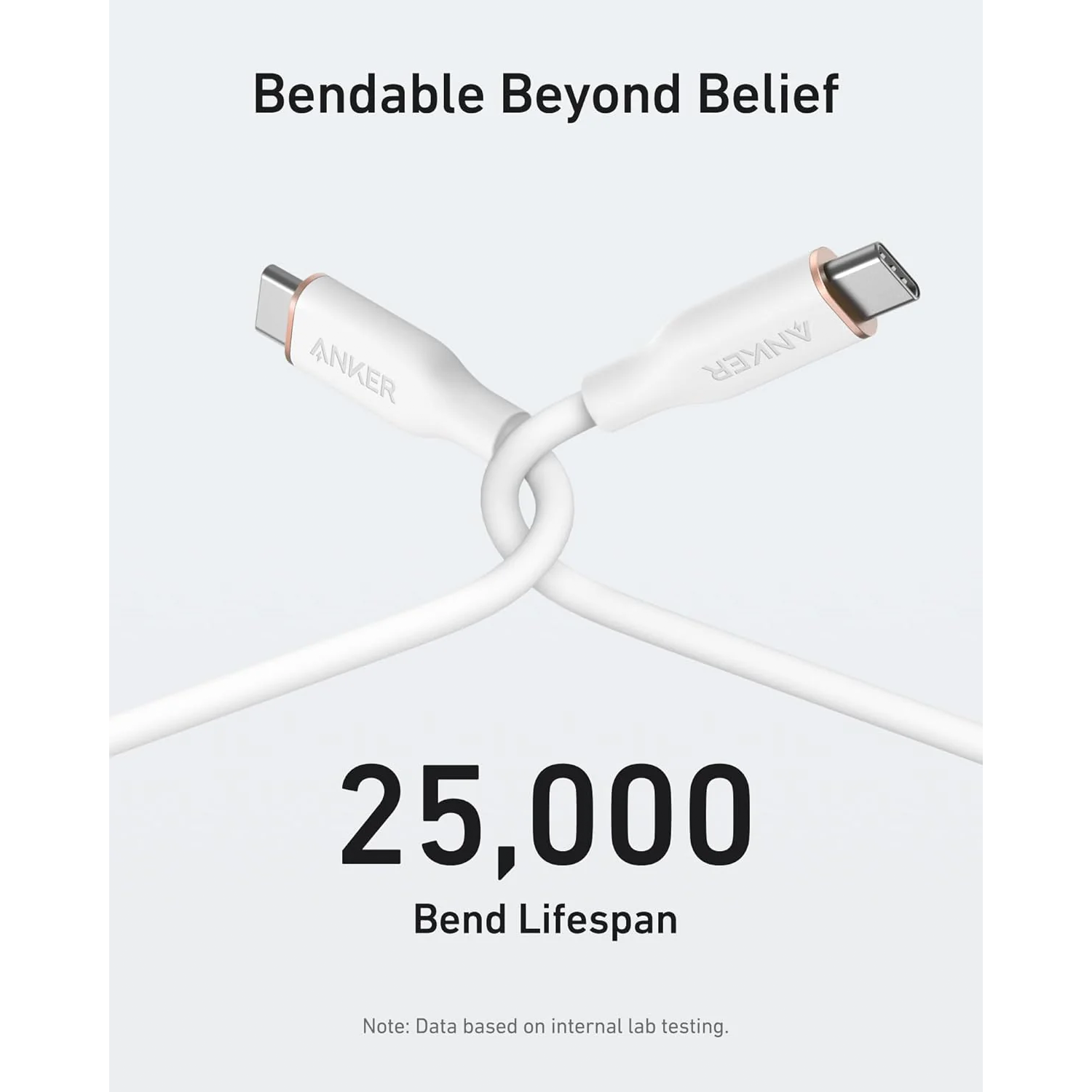 Anker PowerLine III Flow USB-C to USB-C Cable 3ft 240W A8552 – Soft, Durable, Ultra-Fast Charging