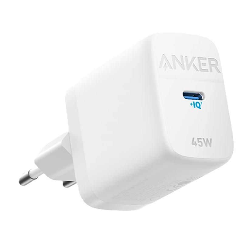 Anker 313 USB-C Fast Charger (Ace 2) – 45W – White