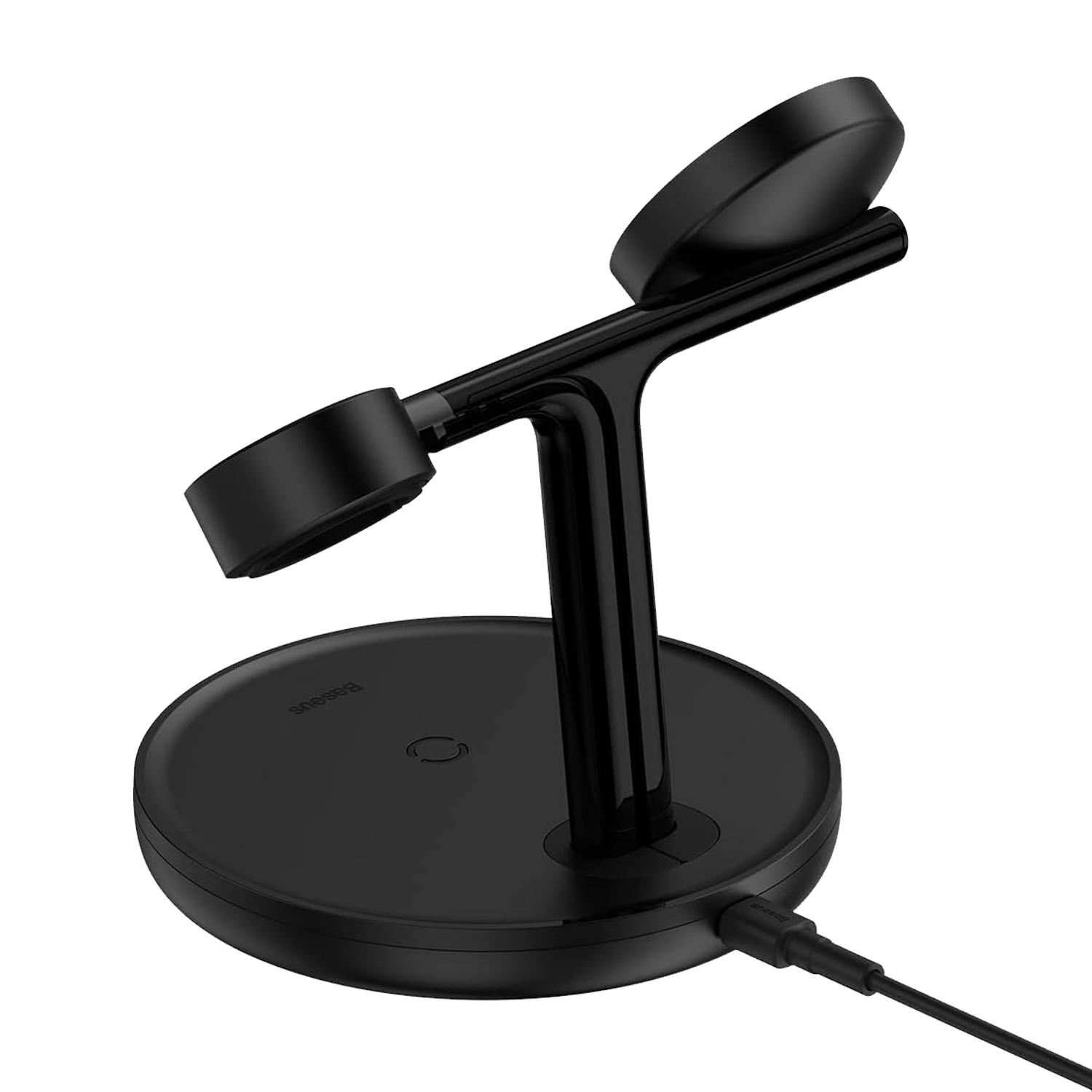 Baseus Swan 3-in-1 – Magnetic Wireless Charging Stand for Phone, Watch & Earbuds (20W)