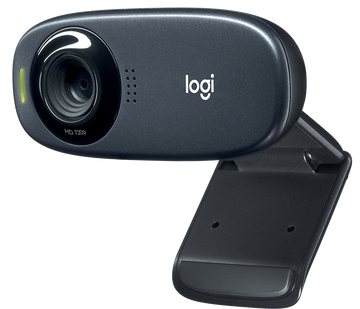 Logitech C310 HD Webcam, 720p Resolution, Built-In Microphone, Auto Light Correction, Universal Clip - Rebuy-Box