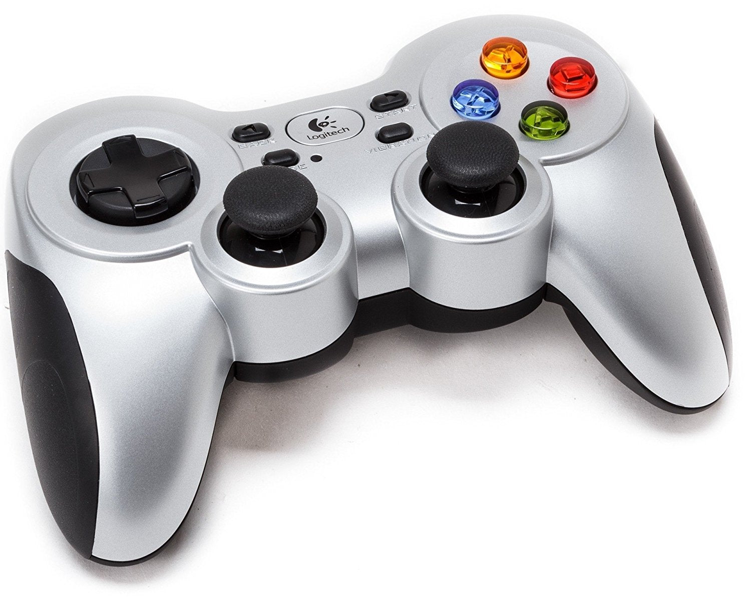Logitech F710 Wireless Gamepad Controller for PC with Dual Vibration Feedback, 2.4 GHz Wireless, and Customizable Controls - Rebuy-Box