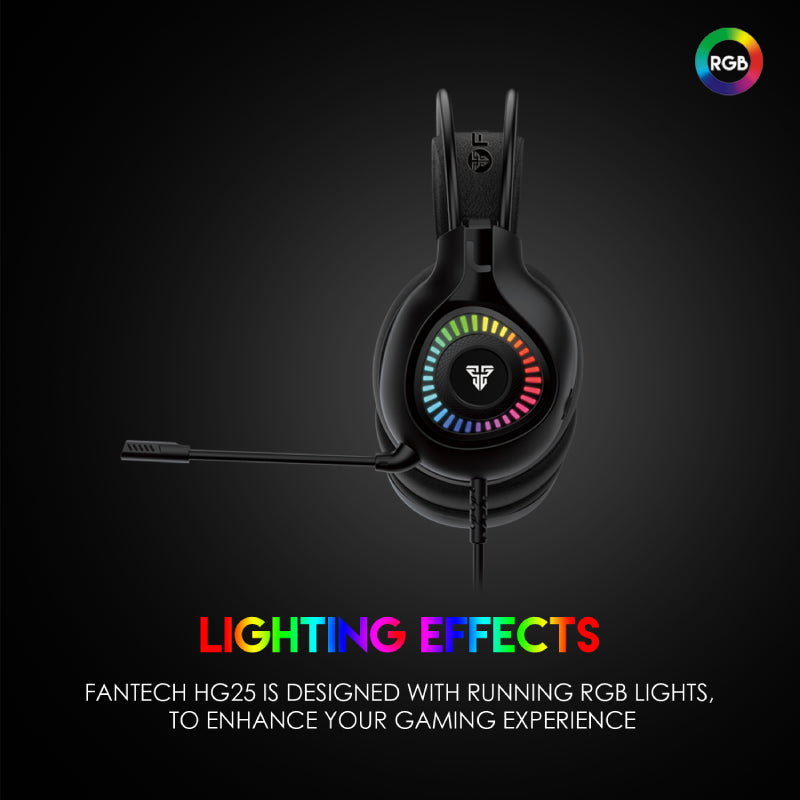 Fantech HG25 Orbit – Wired 7.1 Surround Gaming Headset with RGB