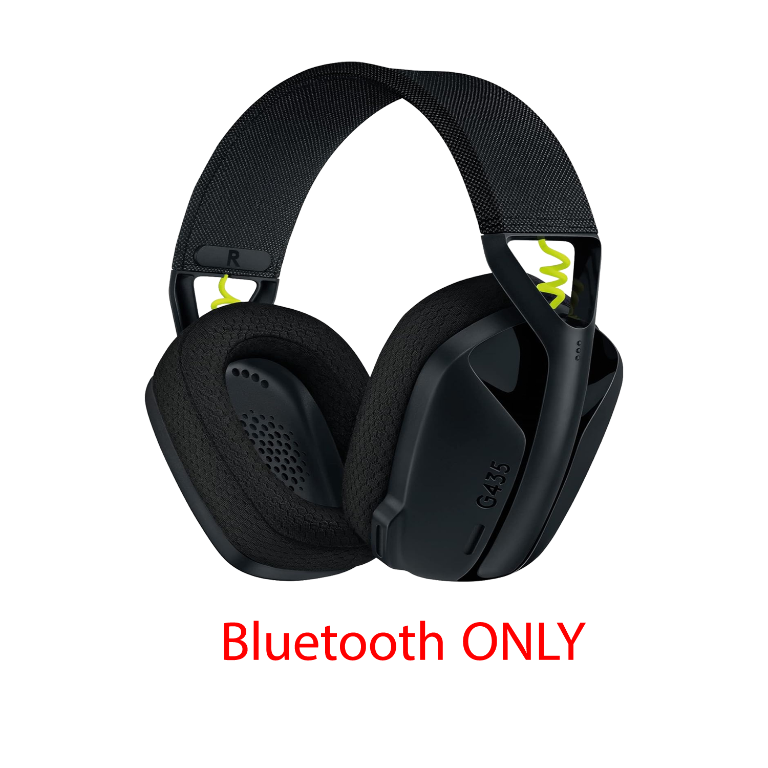 Logitech G435 LIGHTSPEED Gaming Headset – Black (Asia Version) – Open Box