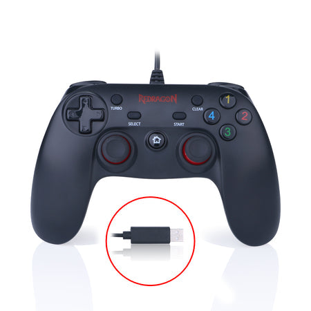 REDRAGON G807 SATURN Gamepad USB Controller, Dual Vibration - Rebuy-Box