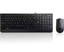 Lenovo 300 USB Combo Wired Keyboard & Mouse – Arabic – Black | Reliable Everyday Combo