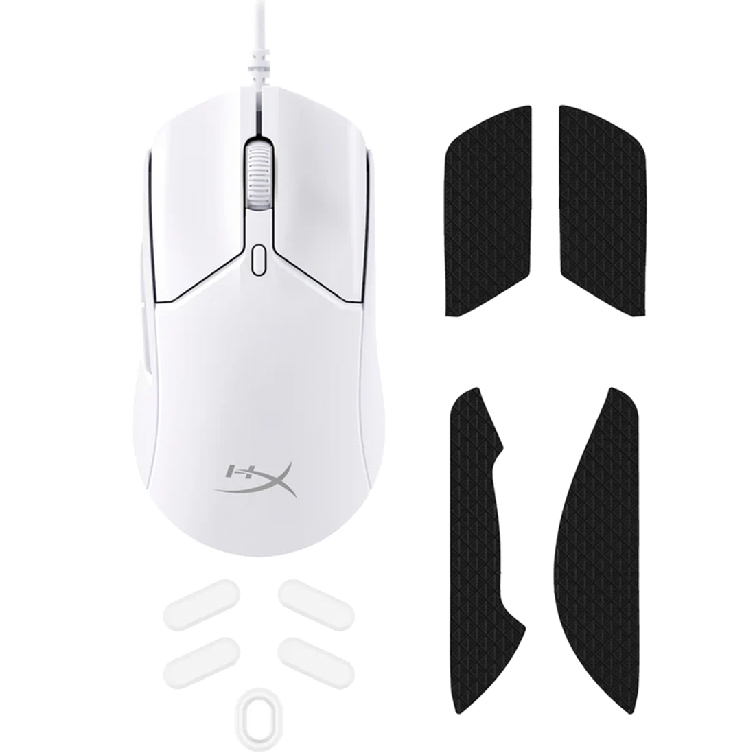 HyperX Pulsefire Haste 2 Gaming Mouse – Ultra-Light 53g Precision |White