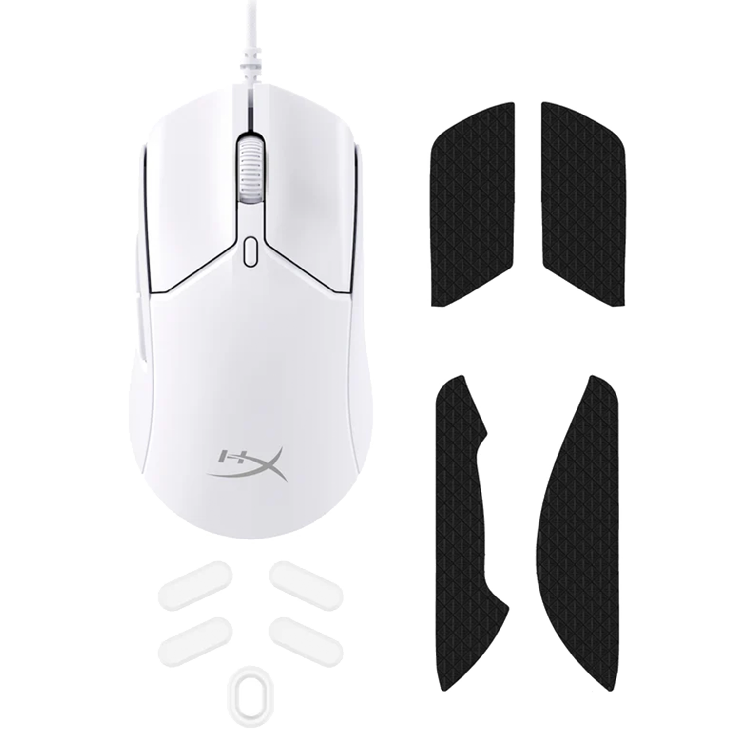 HyperX Pulsefire Haste 2 Gaming Mouse – Ultra-Light 53g Precision |White