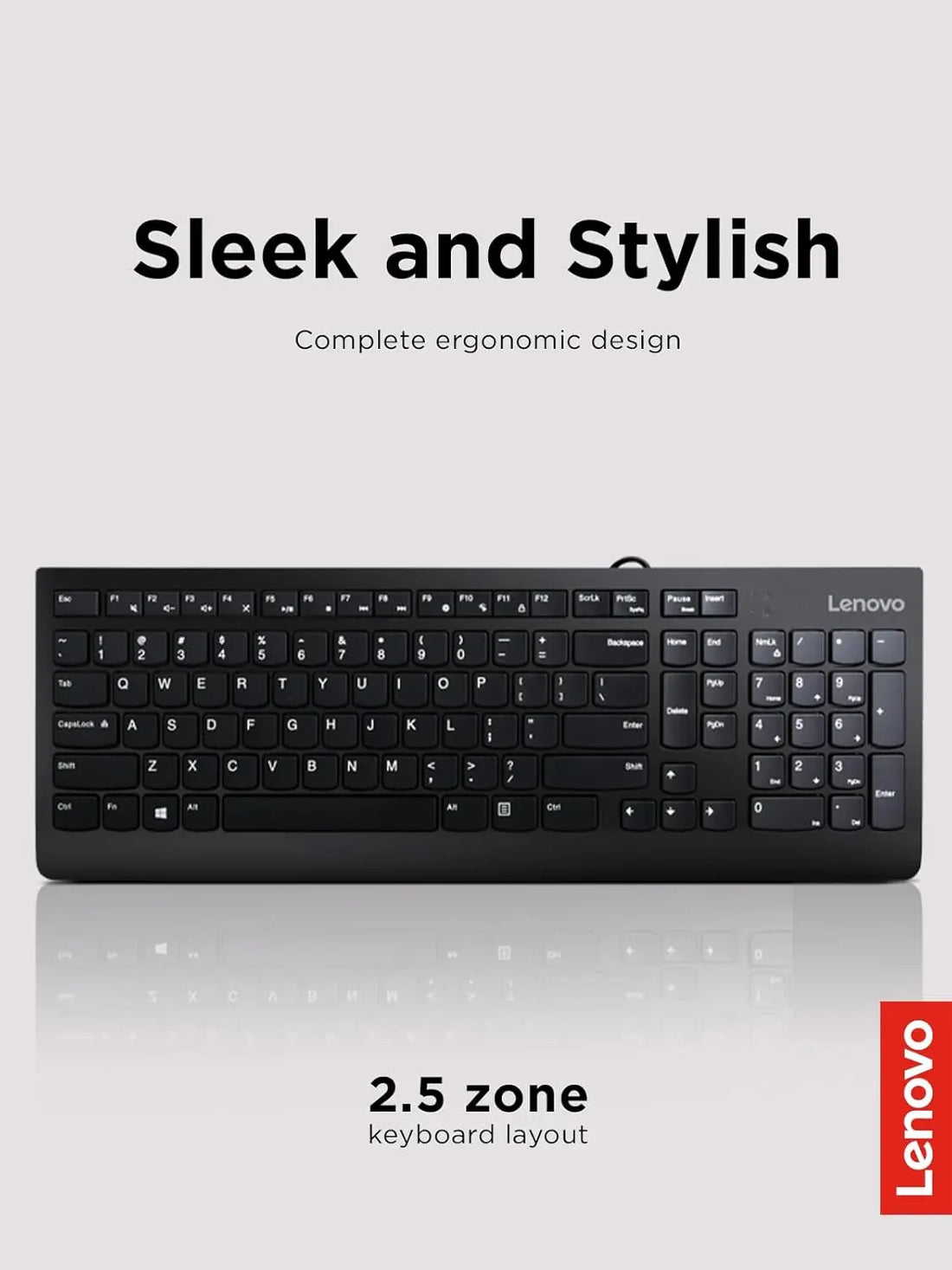 Lenovo 300 USB Keyboard - Arabic