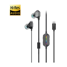 Lenovo Legion E510 7.1 RGB Gaming In-Ear Headphones – Stormy Gray | Immersive Gaming Sound