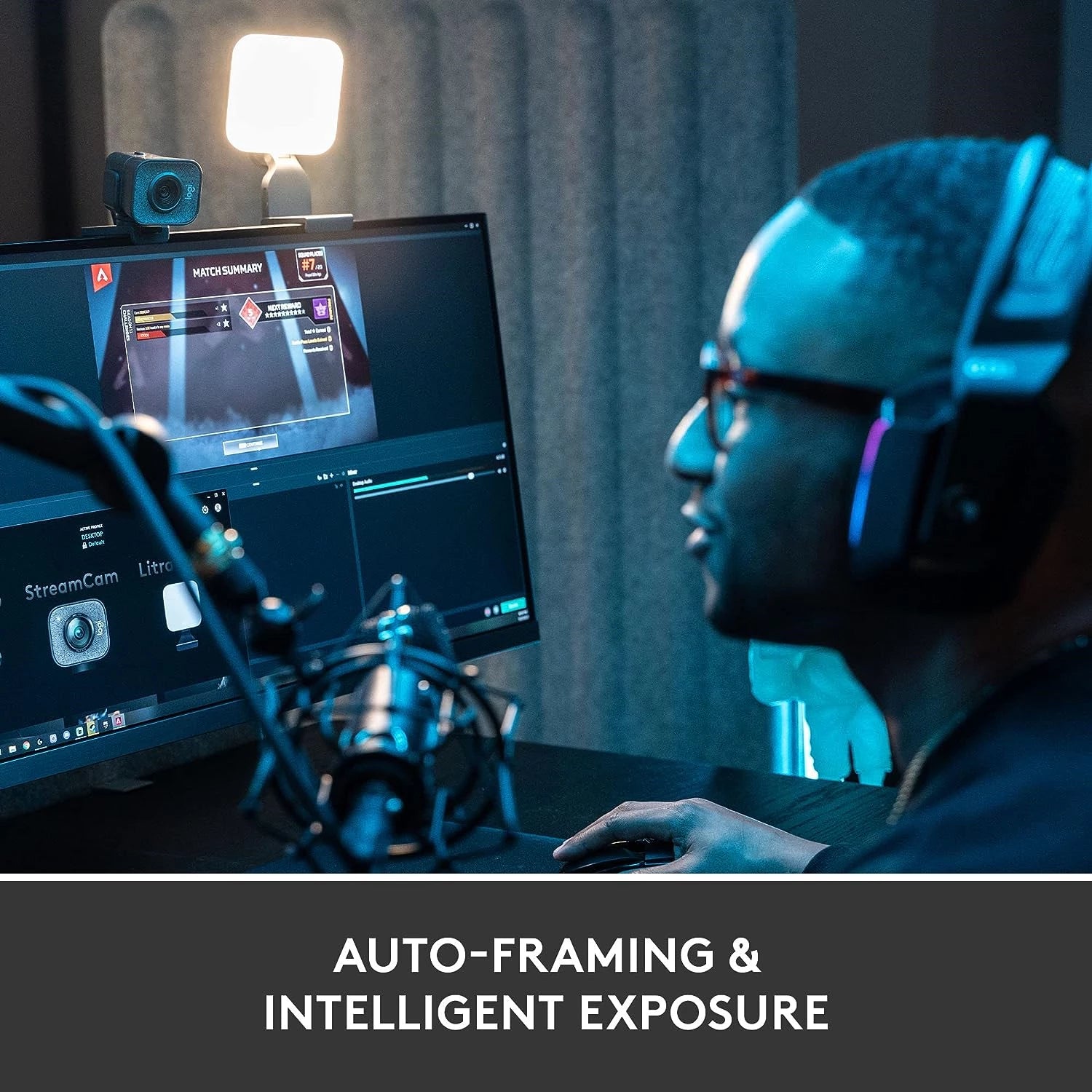 Logitech StreamCam, Full HD 1080p Streaming Webcam, Dual Microphones, Auto-Focus - Rebuy-Box