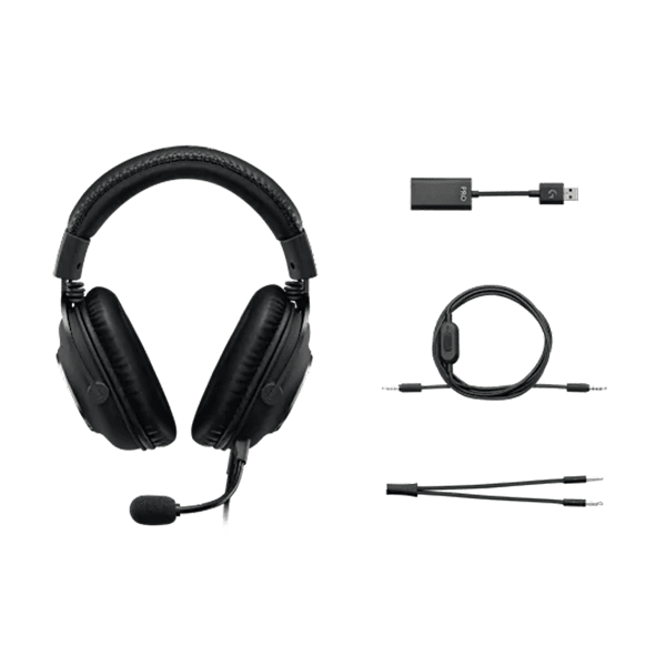 Logitech PRO X SE Wired Gaming Headset Black What's in the Box Rebuy-Box