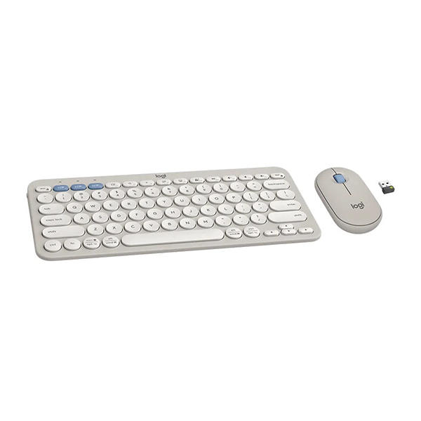 Logitech Pebble 2 Wireless Combo - Sandy - English Only