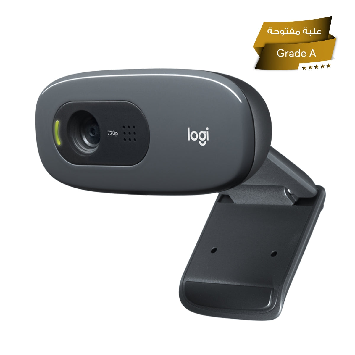 Logitech C270 HD Webcam, 720p HD Video, Built-in Microphone, Universal Mounting - Rebuy-Box