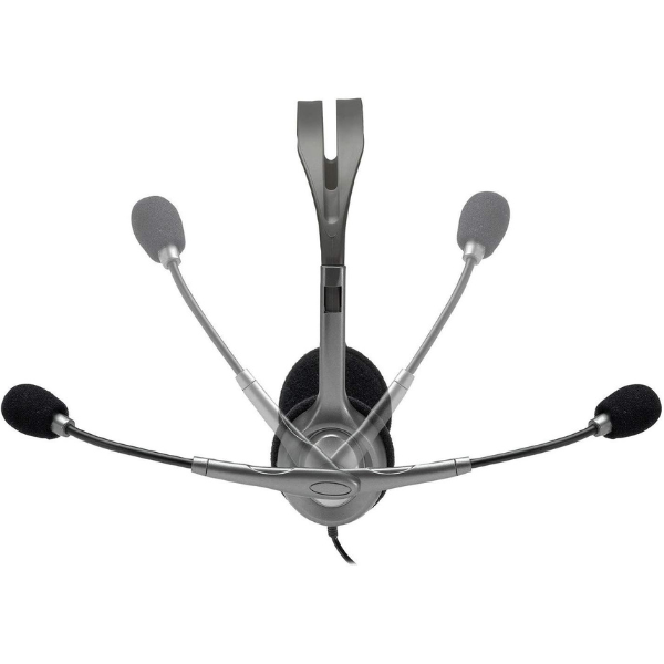 Logitech H111 Stereo Headset, 3.5mm Audio Jack, Adjustable Headband - Rebuy-Box