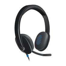 Logitech H540 USB Headset – Noise-Reducing Mic, On-Ear Controls