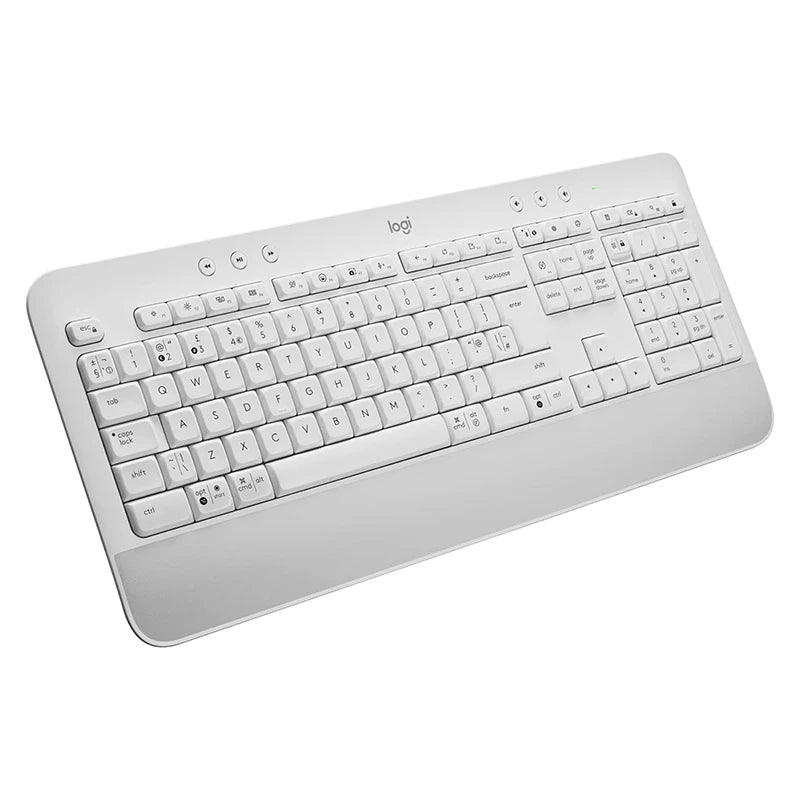 Logitech Signature K650 Wireless Keyboard White – Top View - Rebuy-Box