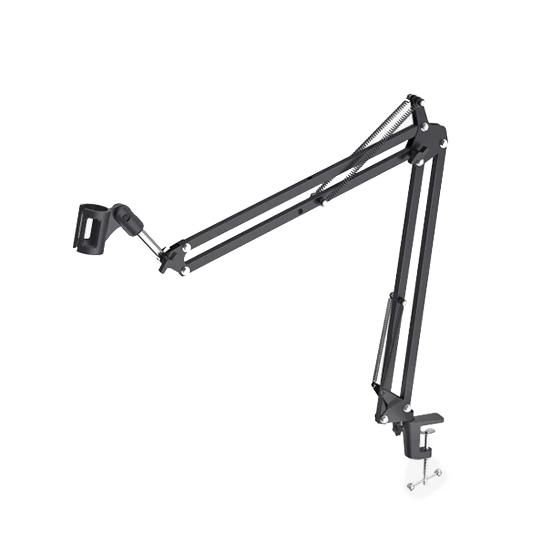 MAONO B01 BA20 Boom Scissor Arm Stand Black – Front View - Rebuy-Box