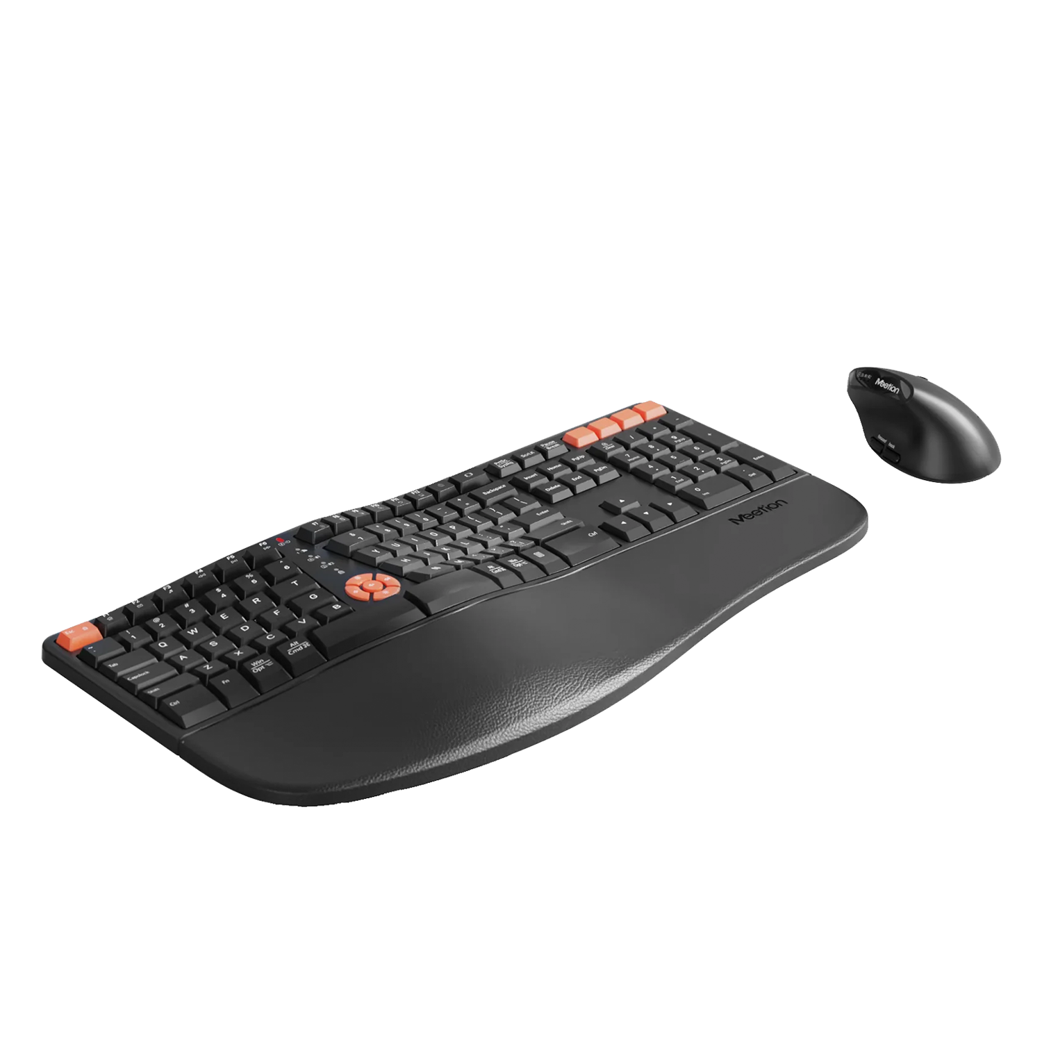 Meetion Director C2 Wireless Keyboard Mouse Combo Black – Full Set - Rebuy-Box