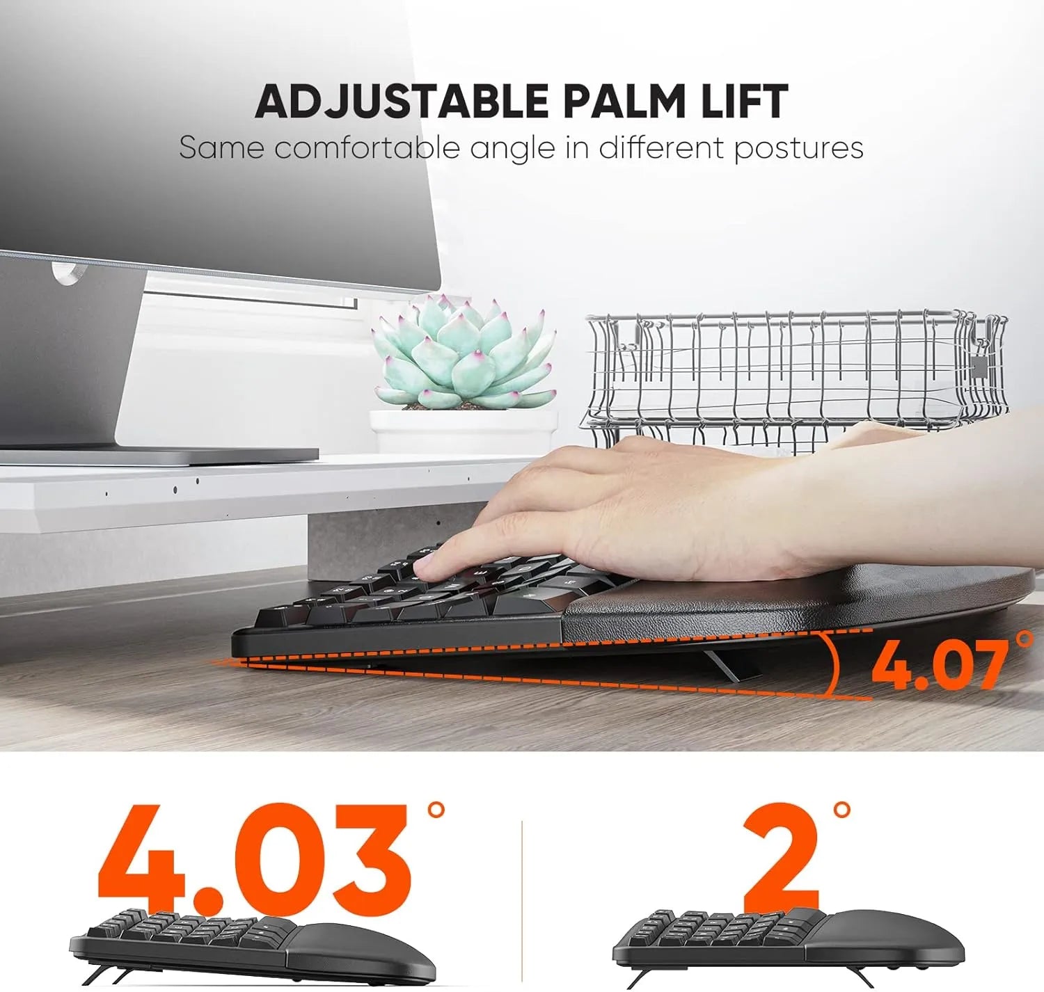 Meetion Director C Wireless Ergonomic Keyboard And Mouse Combo - Rebuy-Box