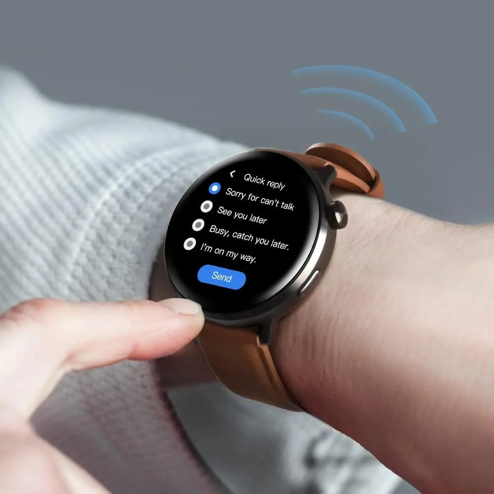 Mibro Lite 2 Smart Watch – Black AMOLED Display & Bluetooth Calling - Rebuy-Box