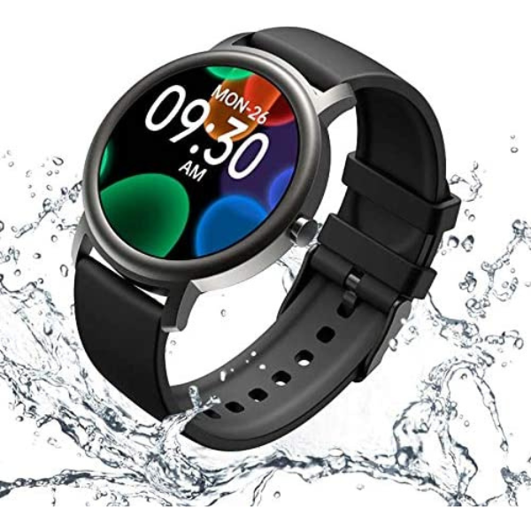 Mibro Air Smart Watch XPAW001, 1.28-inch TFT Display, Heart Rate Monitor, IP68 Waterproof, 10 Sports Modes, Black - Rebuy-Box