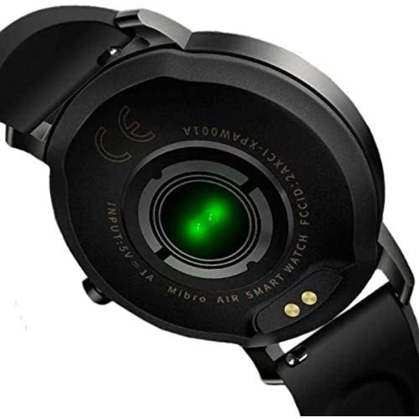 Mibro Air Smart Watch XPAW001, 1.28-inch TFT Display, Heart Rate Monitor, IP68 Waterproof, 10 Sports Modes, Black - Rebuy-Box