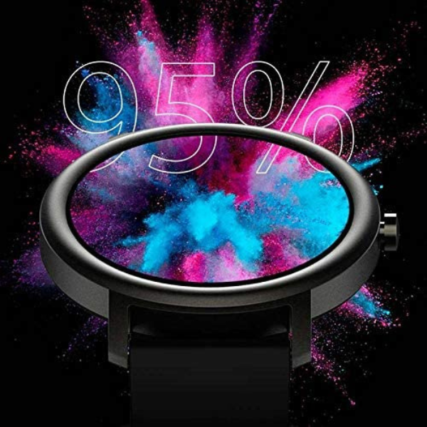 Mibro Air Smart Watch XPAW001, 1.28-inch TFT Display, Heart Rate Monitor, IP68 Waterproof, 10 Sports Modes, Black - Rebuy-Box