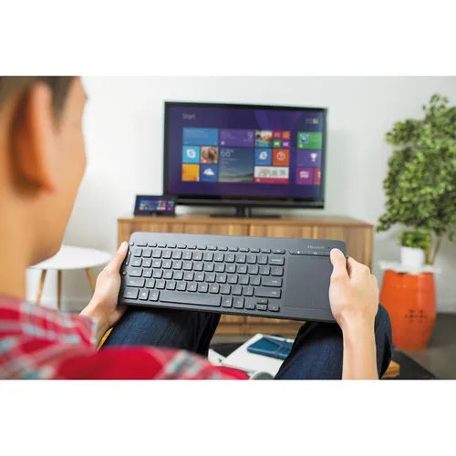 Microsoft Wireless All In One Media Keyboard ARABIC - Black
