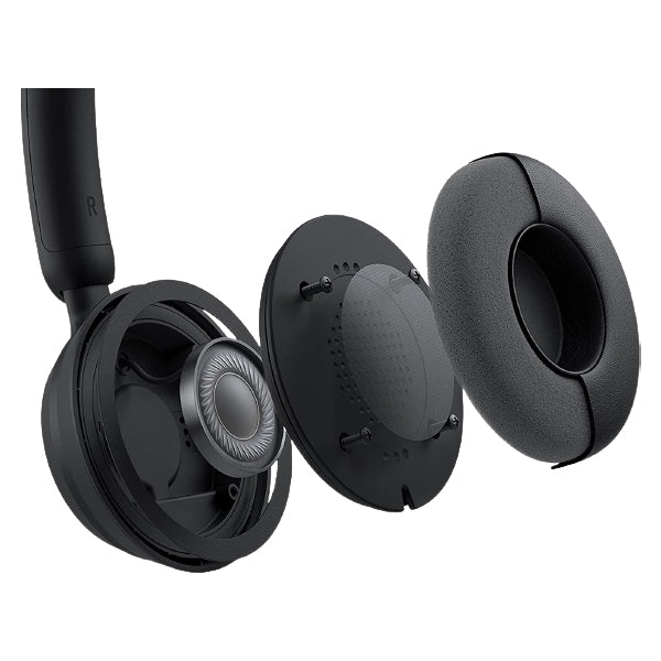 Microsoft Modern USB-C Headset, Wired On-Ear Stereo, Noise-Cancelling Microphone, Adjustable Headband, Comfortable Ear Cushions - Rebuy-Box