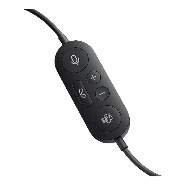 Microsoft Modern USB-C Headset, Wired On-Ear Stereo, Noise-Cancelling Microphone, Adjustable Headband, Comfortable Ear Cushions - Rebuy-Box