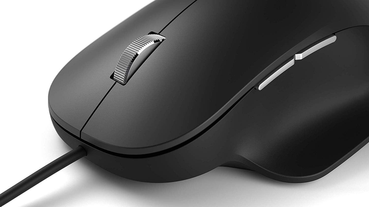 Microsoft Ergonomic Wired Mouse - Black | Comfortable & Precise - Rebuy-Box