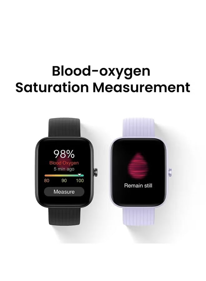 Amazfit Bip 3 Smartwatch - Black