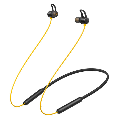 Realme Buds Wireless Real Bass - 11.2mm Bass Boost Driver, 12 Hour Playback, Sweat Proof, Yellow - Rebuy-Box