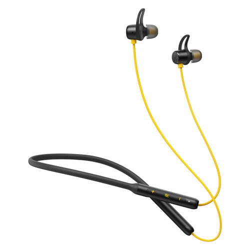 Realme Buds Wireless Real Bass - 11.2mm Bass Boost Driver, 12 Hour Playback, Sweat Proof, Yellow - Rebuy-Box