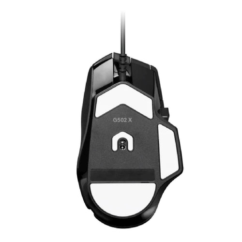 Logitech G502 X Wired Gaming Mouse, HERO 25K Sensor, 11 Programmable Buttons, RGB Lighting, Adjustable Weight - Rebuy-Box