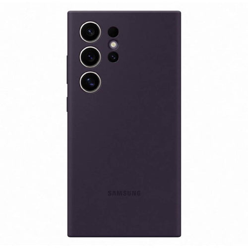 Samsung Galaxy S24 Ultra Silicone Cover - Dark Violet - Rebuy-Box