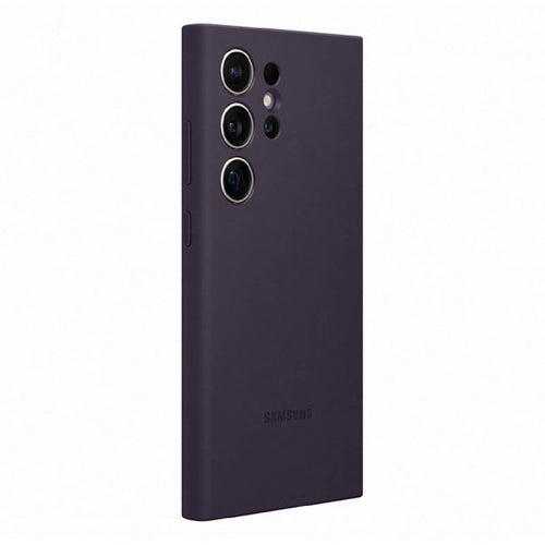Samsung Galaxy S24 Ultra Silicone Cover - Dark Violet - Rebuy-Box