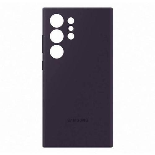 Samsung Galaxy S24 Ultra Silicone Cover - Dark Violet - Rebuy-Box