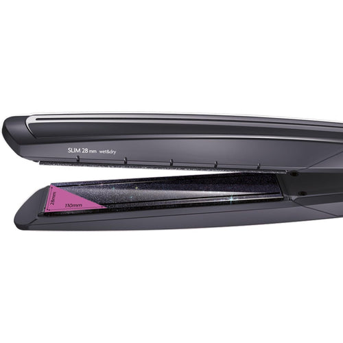 Babyliss ST326E Wet & Dry Slim Hair Straightener - Black, 235°C, Floating Plates - Rebuy-Box