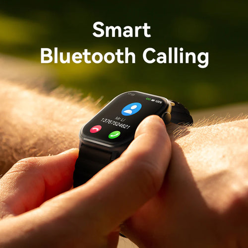 imilab Smart Watch W02 with Bluetooth Calling, 1.85" TFT Screen, Heart Rate Monitor, Fitness Tracking - Rebuy-Box