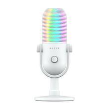 Razer Seiren V3 White Chroma – USB RGB Streaming Microphone